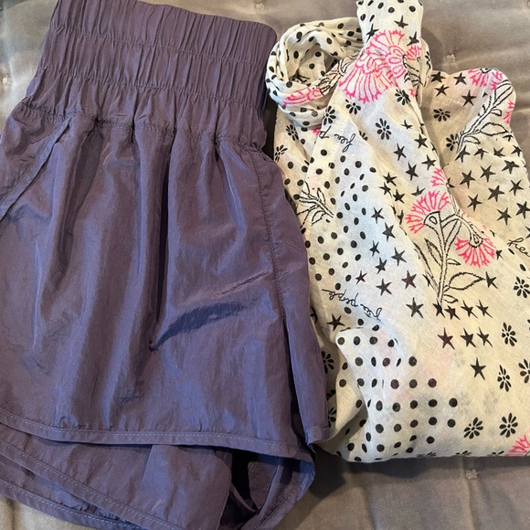 FP Movement by Free People Pants - Free People Movement Purple Shorts Size Medium! Free People Bag included!